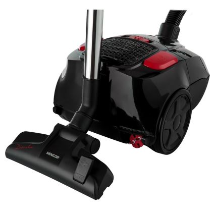 Sencor - Bag vacuum cleaner 3 l 700W/230V black/red