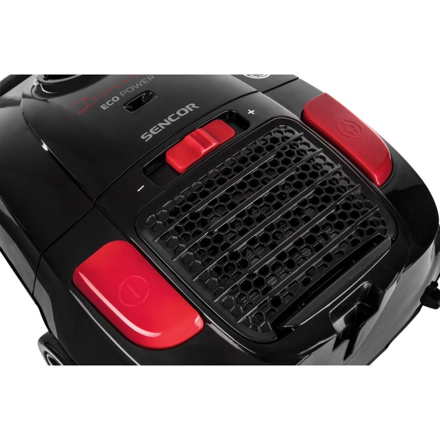 Sencor - Bag vacuum cleaner 3 l 700W/230V black/red
