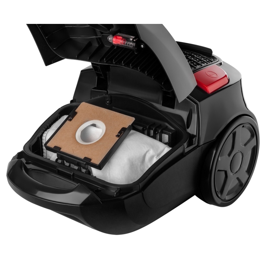 Sencor - Bag vacuum cleaner 3 l 700W/230V black/red