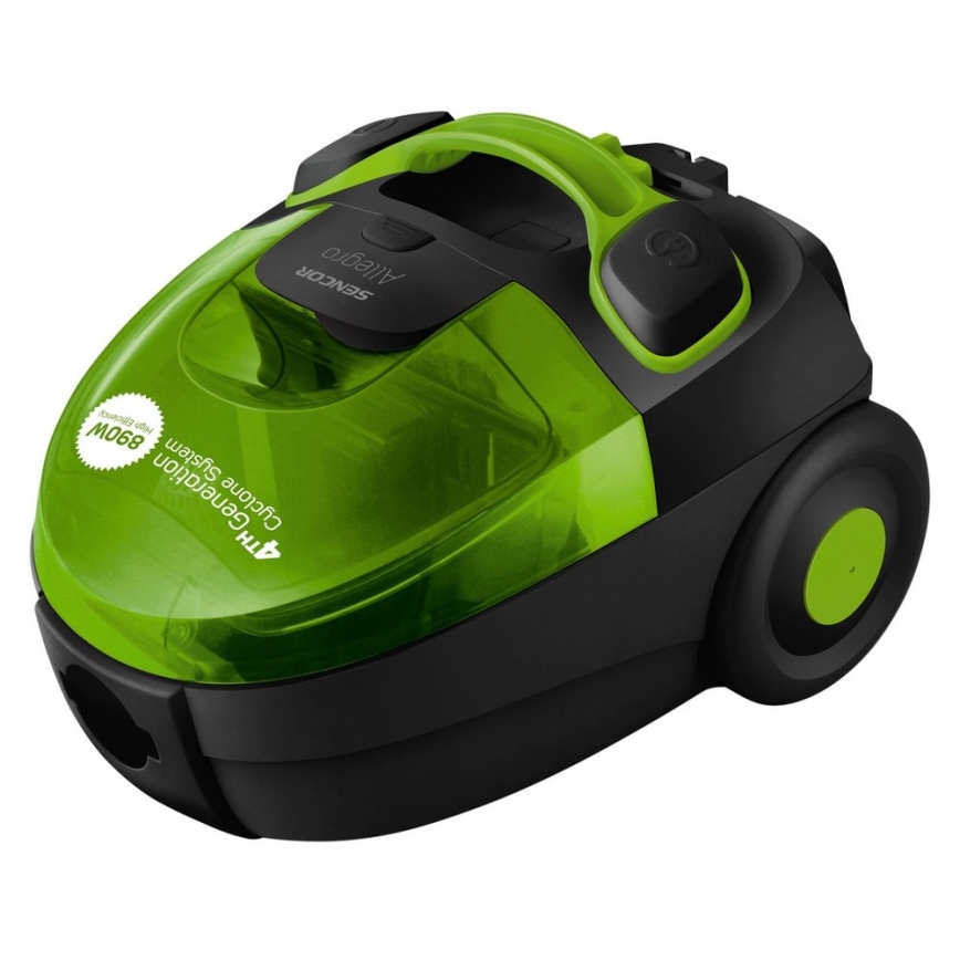 Sencor - Bagless vacuum cleaner 1,5 l 890W/230V green/black