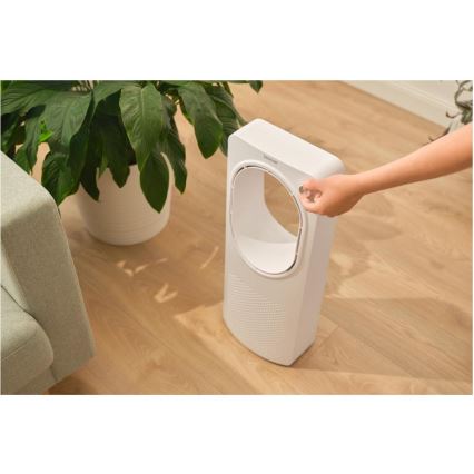 Sencor - Bladeless floor fan 50W/230V white