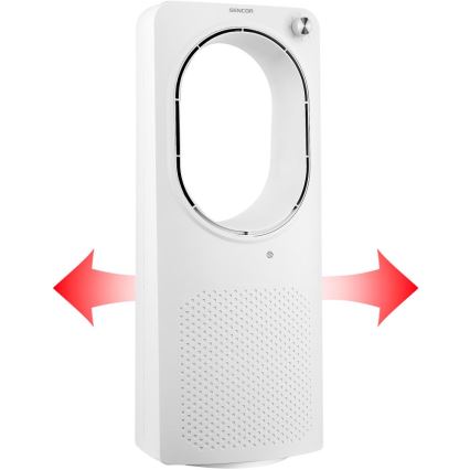 Sencor - Bladeless floor fan 50W/230V white