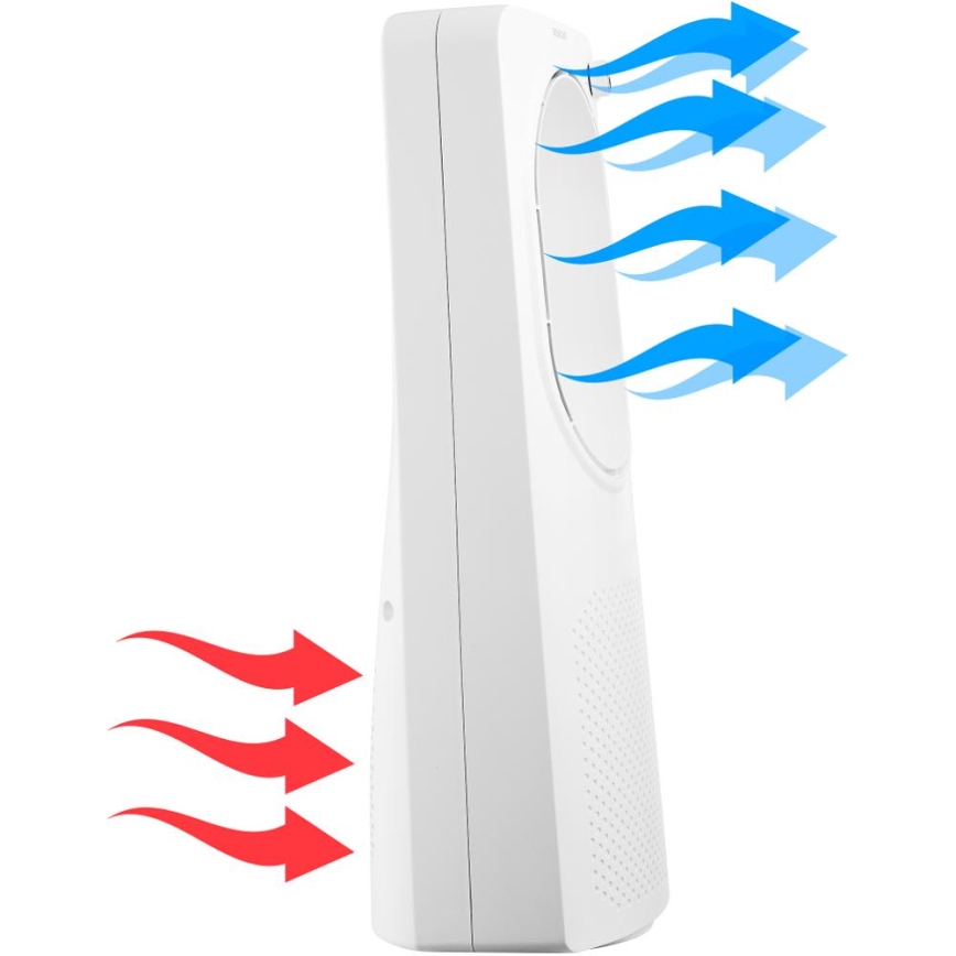 Sencor - Bladeless floor fan 50W/230V white
