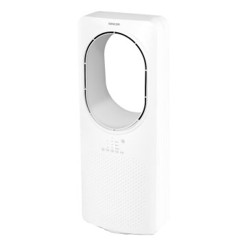 Sencor - Bladeless floor fan 50W/230V white + remote control