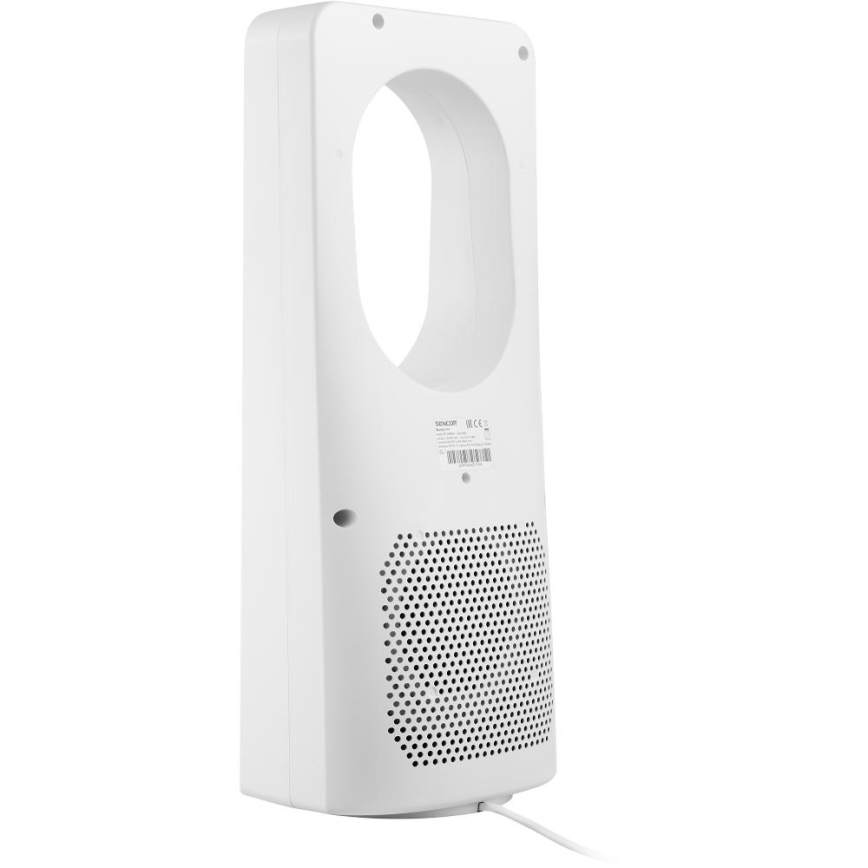 Sencor - Bladeless floor fan 50W/230V white + remote control