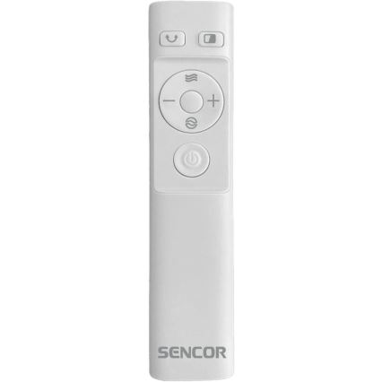 Sencor - Bladeless floor fan 50W/230V white + remote control