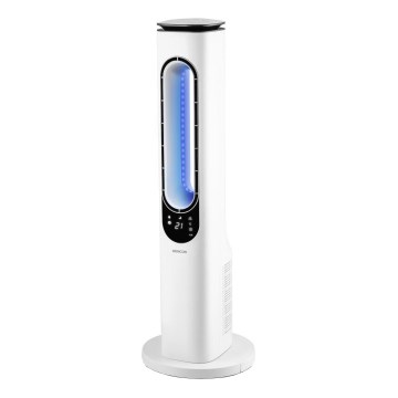 Sencor - Bladeless tower fan 50W/230V white + remote control