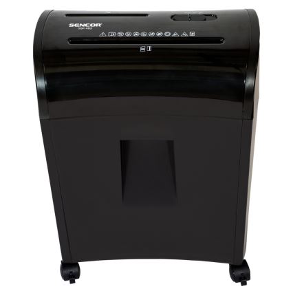 Sencor - CD and paper shredder A4 volume 14 l 230V black
