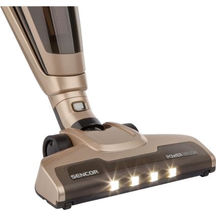 Sencor - Cordless 2-in-1 Stick Vacuum 100W/2000 mAh Beige