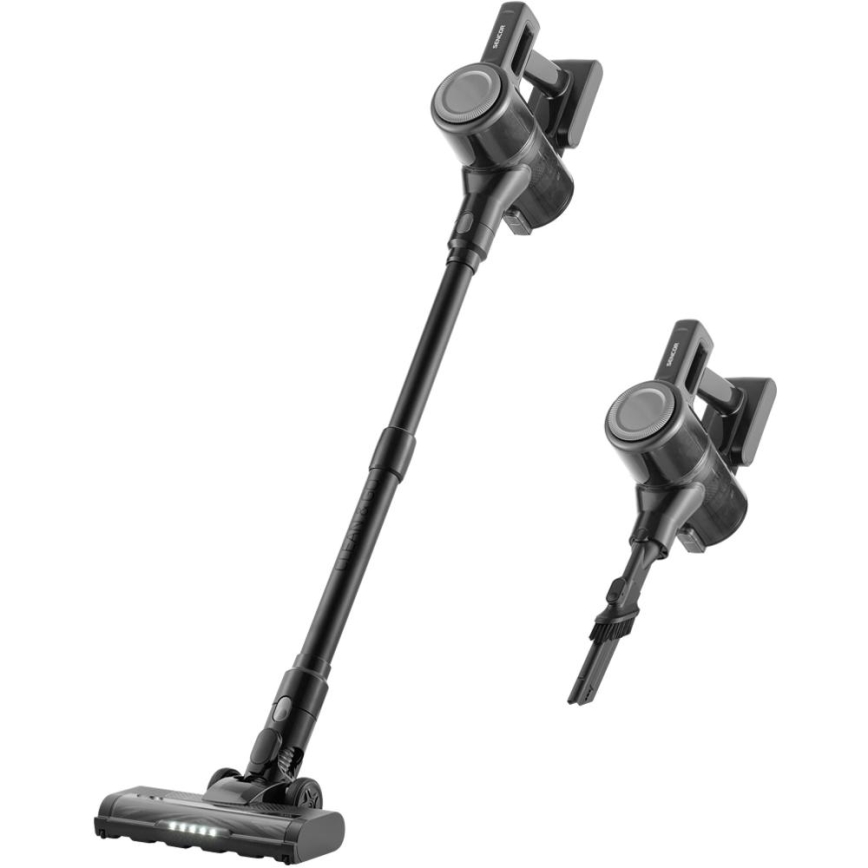 Sencor - Cordless 2-in-1 Stick Vacuum 200W/2600 mAh, Black