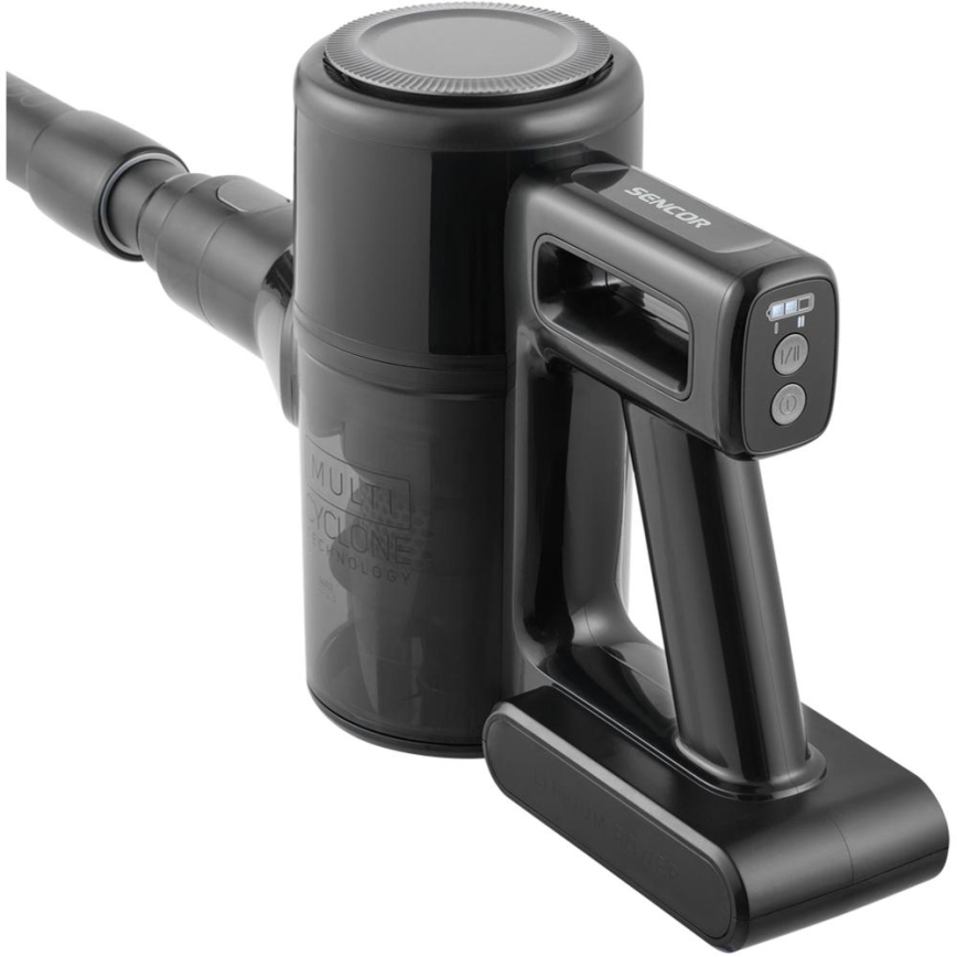 Sencor - Cordless 2-in-1 Stick Vacuum 200W/2600 mAh, Black