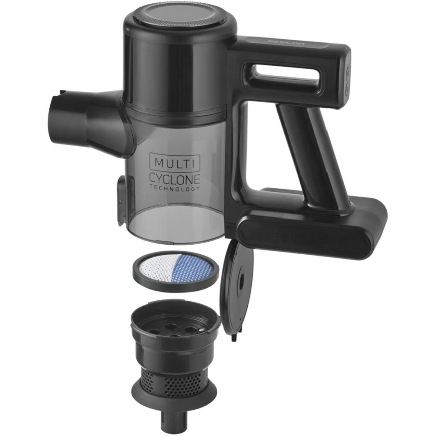 Sencor - Cordless 2-in-1 Stick Vacuum 200W/2600 mAh, Black