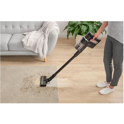 Sencor - Cordless stick vacuum cleaner 2in1 250W/2200 mAh black