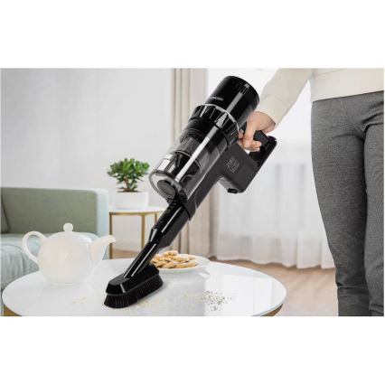 Sencor - Cordless stick vacuum cleaner 2in1 250W/2200 mAh black