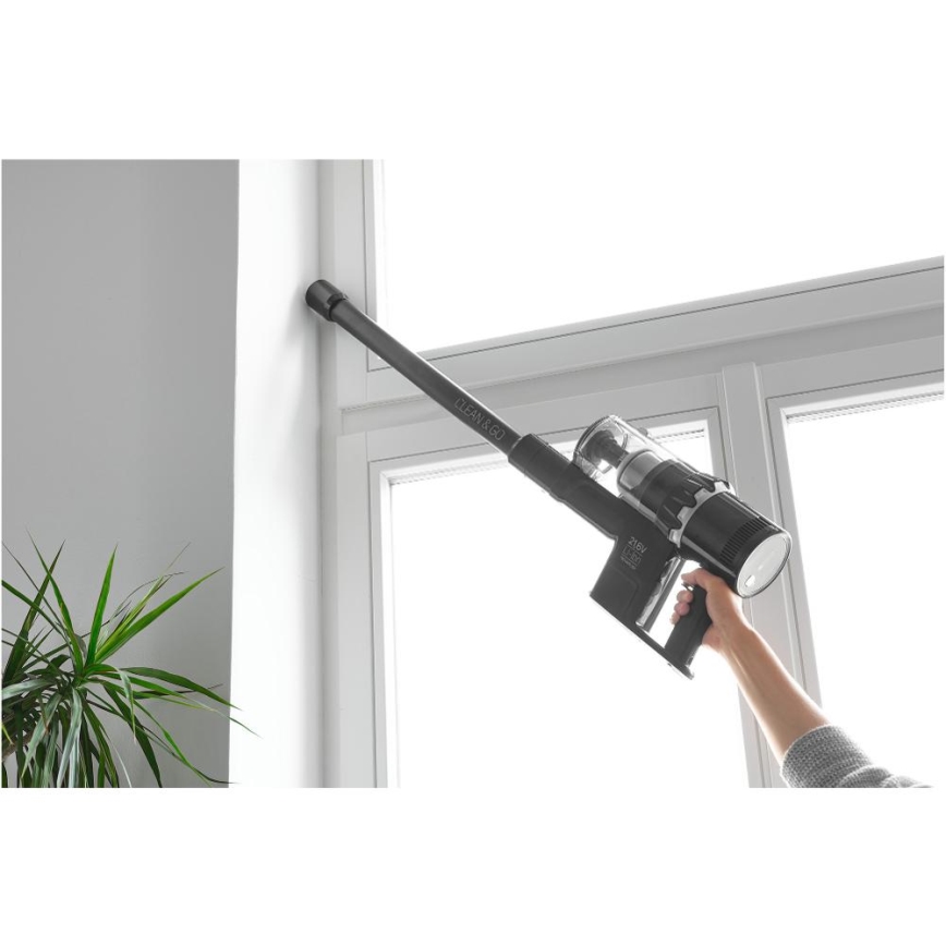 Sencor - Cordless stick vacuum cleaner 2in1 250W/2200 mAh black