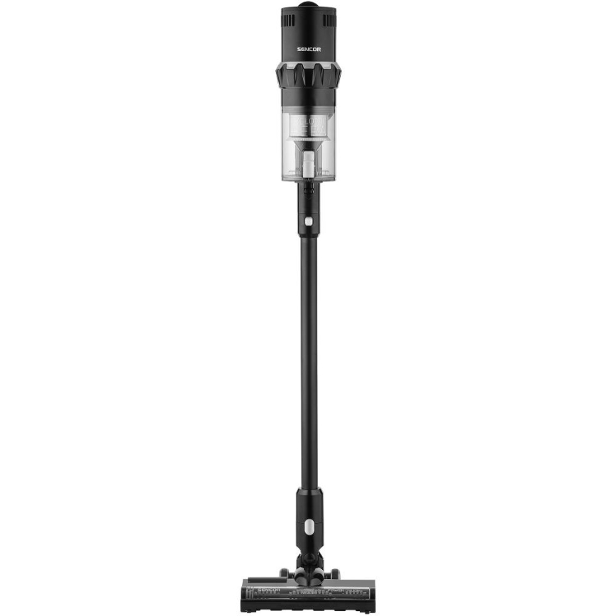Sencor - Cordless stick vacuum cleaner 2in1 250W/2200 mAh black