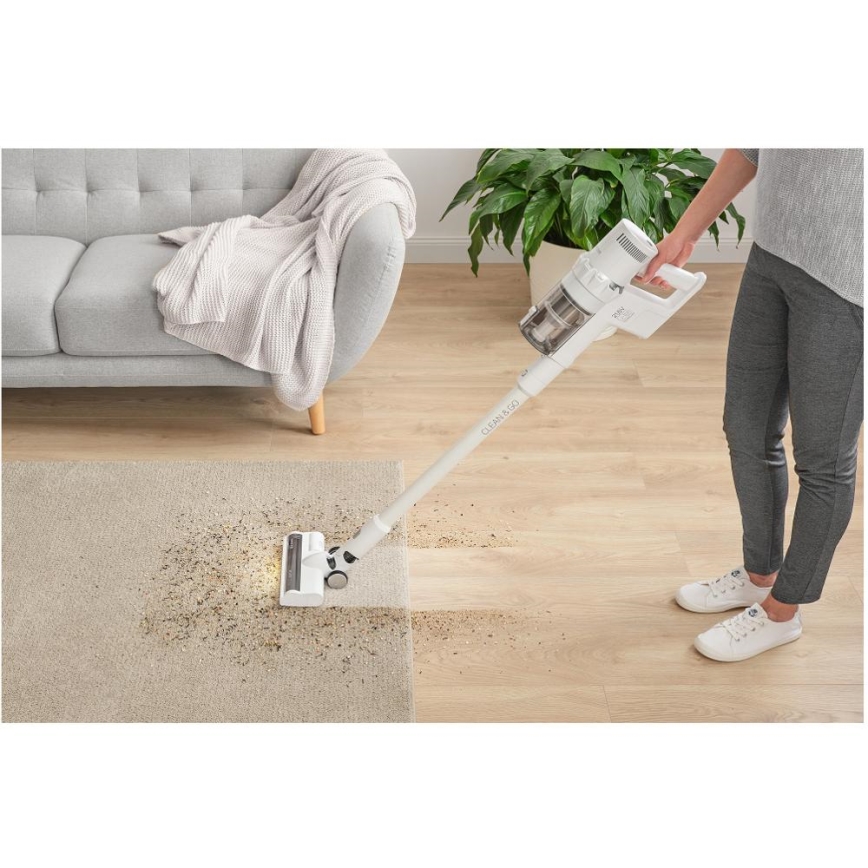 Sencor - Cordless stick vacuum cleaner 2in1 250W/2200 mAh white