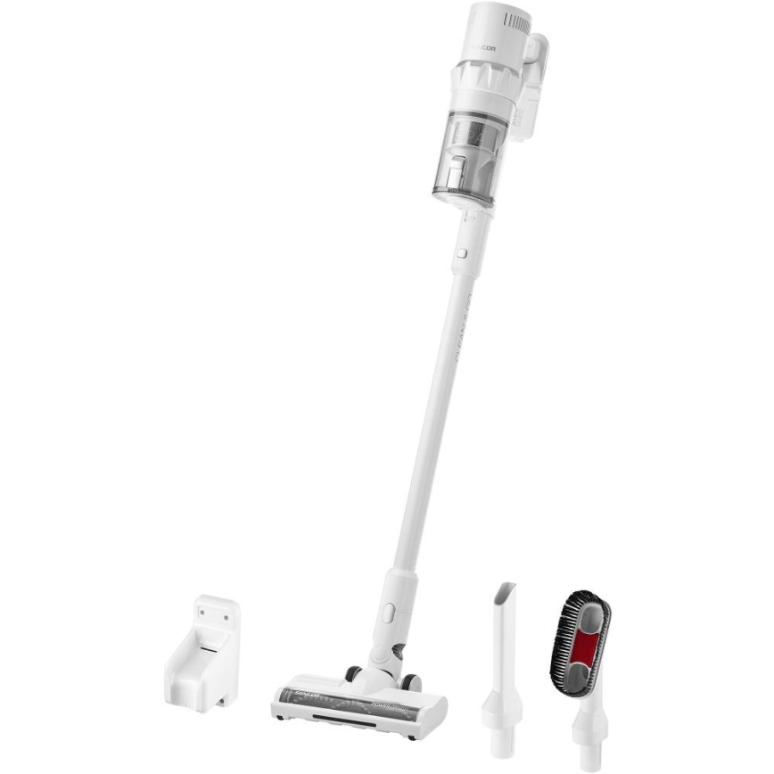 Sencor - Cordless stick vacuum cleaner 2in1 250W/2200 mAh white