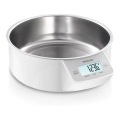 Sencor - Digital kitchen scale 2xAAA white/matte chrome