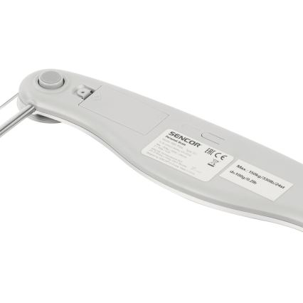Sencor - Digital personal scale with LCD display 1xCR2032