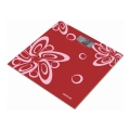 Sencor - Digital personal scale with LCD display 1xCR2032 red