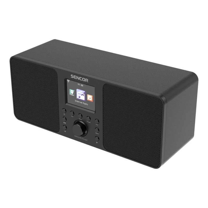 Sencor - Internet radio 20W/5V Wi-Fi + remote control