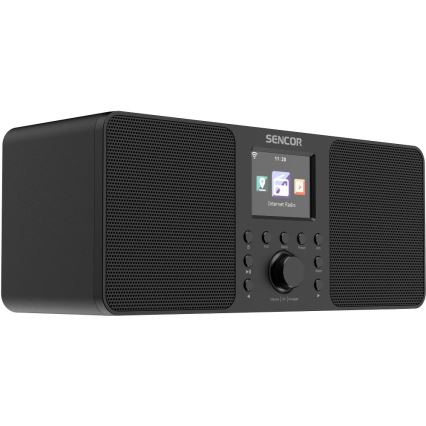 Sencor - Internet radio 20W/5V Wi-Fi + remote control