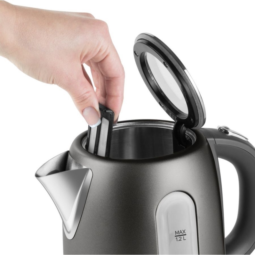 Sencor - Kettle 1,2 l 2150W/230V anthracite