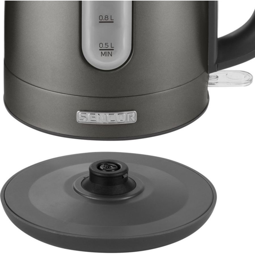 Sencor - Kettle 1,2 l 2150W/230V anthracite