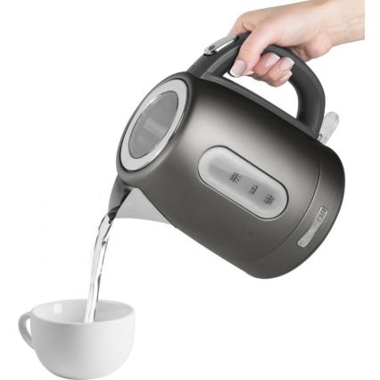 Sencor - Kettle 1,2 l 2150W/230V anthracite