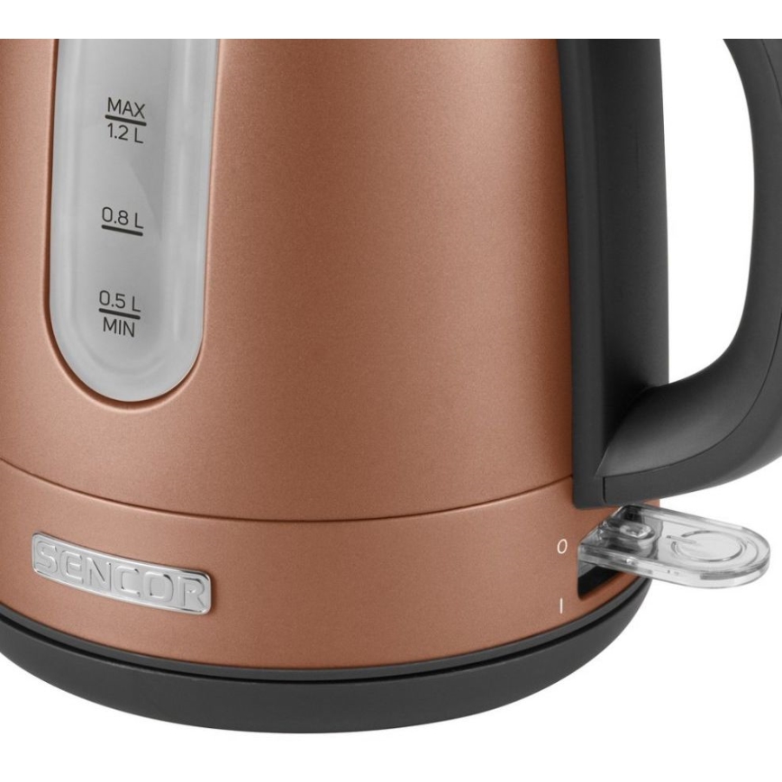Sencor - Kettle 1,2 l 2150W/230V copper