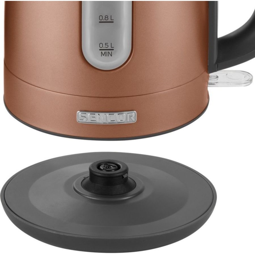 Sencor - Kettle 1,2 l 2150W/230V copper