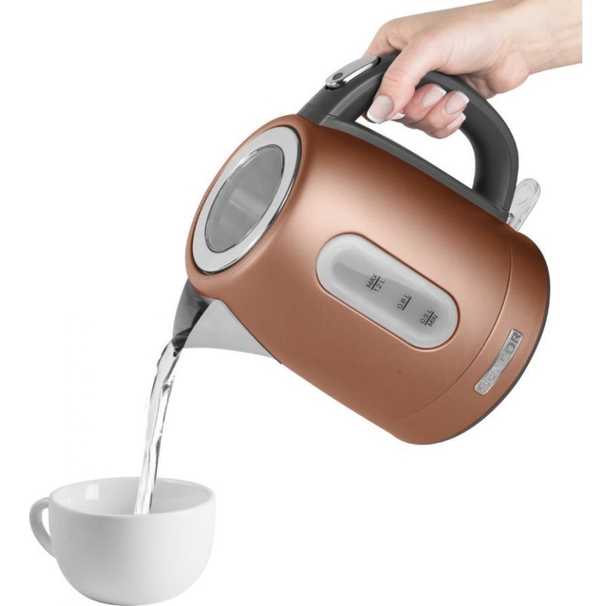 Sencor - Kettle 1,2 l 2150W/230V copper