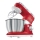 Sencor - Kitchen robot with a stainless steel bowl 600W/230V red