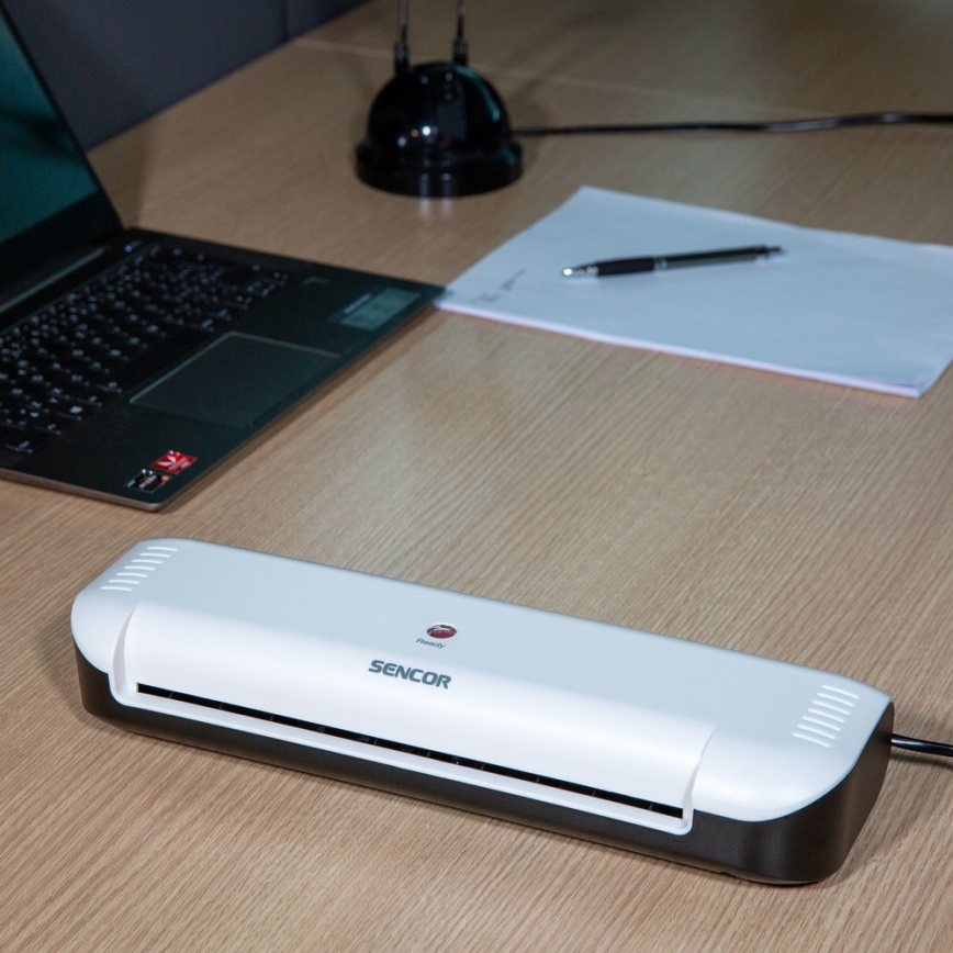 Sencor - Laminator A4 230V white/black
