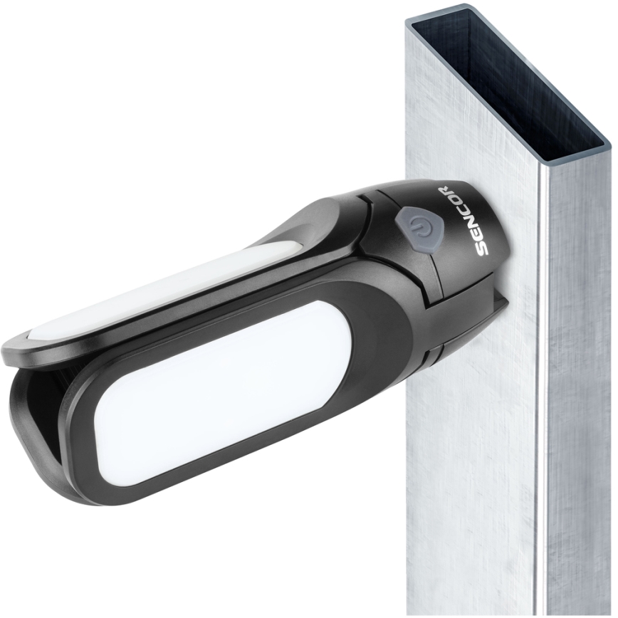 Sencor - LED Rechargeable camping flashlight with a solar panel LED/3W/1600 mAh IPX4
