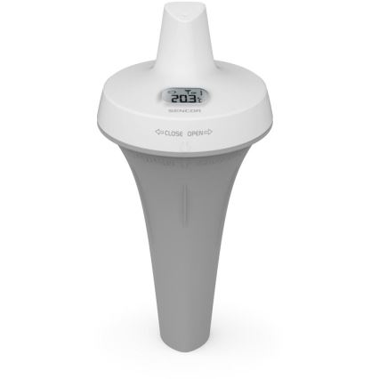 Sencor - Measuring station with wireless pool float sensor 2xAA + 2xAA IPX7