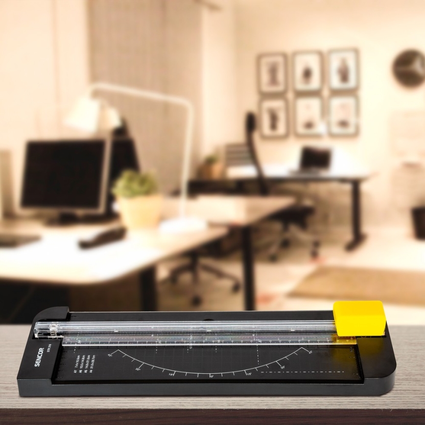 Sencor - Paper cutter A4 310 mm black