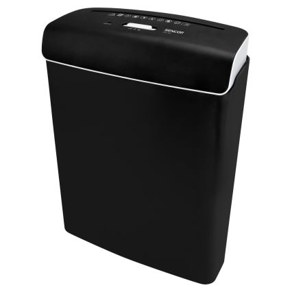 Sencor - Paper shredder A4 volume 7 l 230V black
