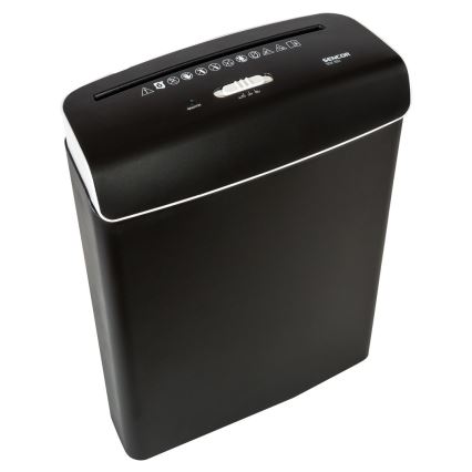 Sencor - Paper shredder A4 volume 7 l 230V black