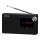 Sencor - Portable PLL FM radio receiver 5W 800 mAh 3,7V USB and MicroSD