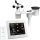 Sencor - Professional weather station with color LCD display 1xCR2032 Wi-Fi Tuya