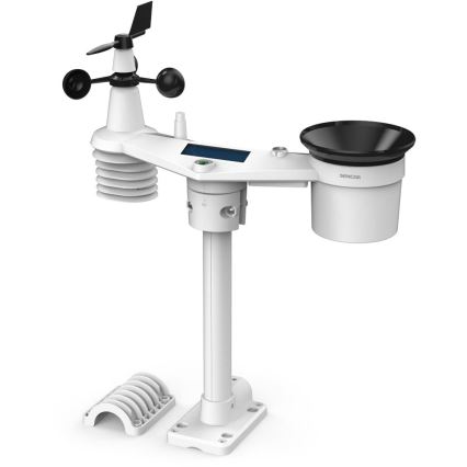 Sencor - Professional weather station with color LCD display 1xCR2032 Wi-Fi Tuya