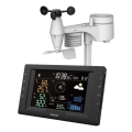 Sencor - Professional Weather Station with Color LCD Display and Alarm 5V/1xCR2032 + 3xAA