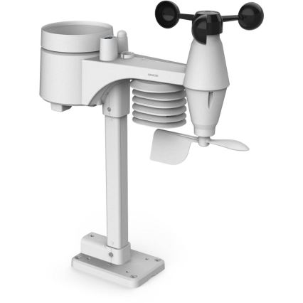 Sencor - Professional weather station with color LCD display and alarm clock 5V/1xCR2032 + 3xAA Wi-Fi