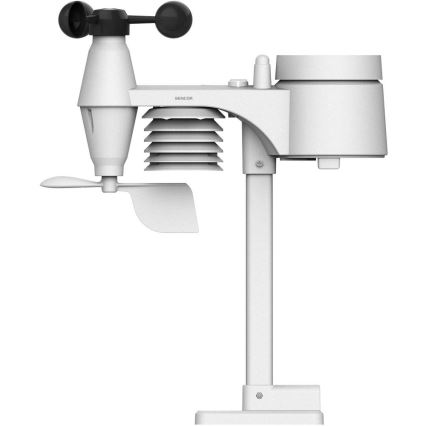 Sencor - Professional weather station with color LCD display and alarm clock 5V/3xAAA + 3xAA