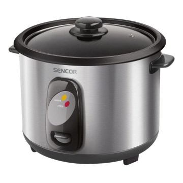 Sencor - Rice cooker 500W/230V 1,5 l stainless steel