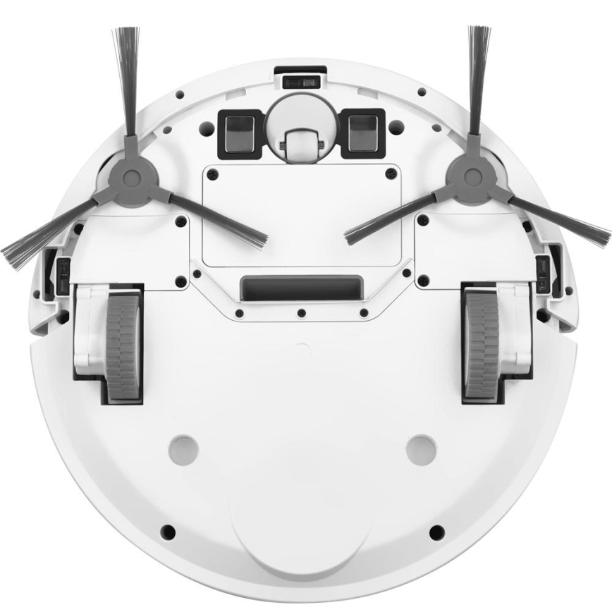 Sencor - Robotic vacuum cleaner with a mop 2in1 18W/1500 mAh white + remote control