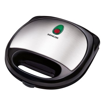 Sencor - Sandwich maker 700W/230V black/silver