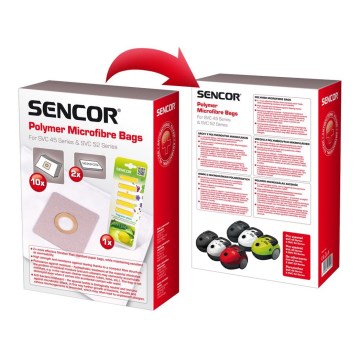Sencor - SET 10x Bag + 5x scent + 2x microfilter for vacuum cleaner